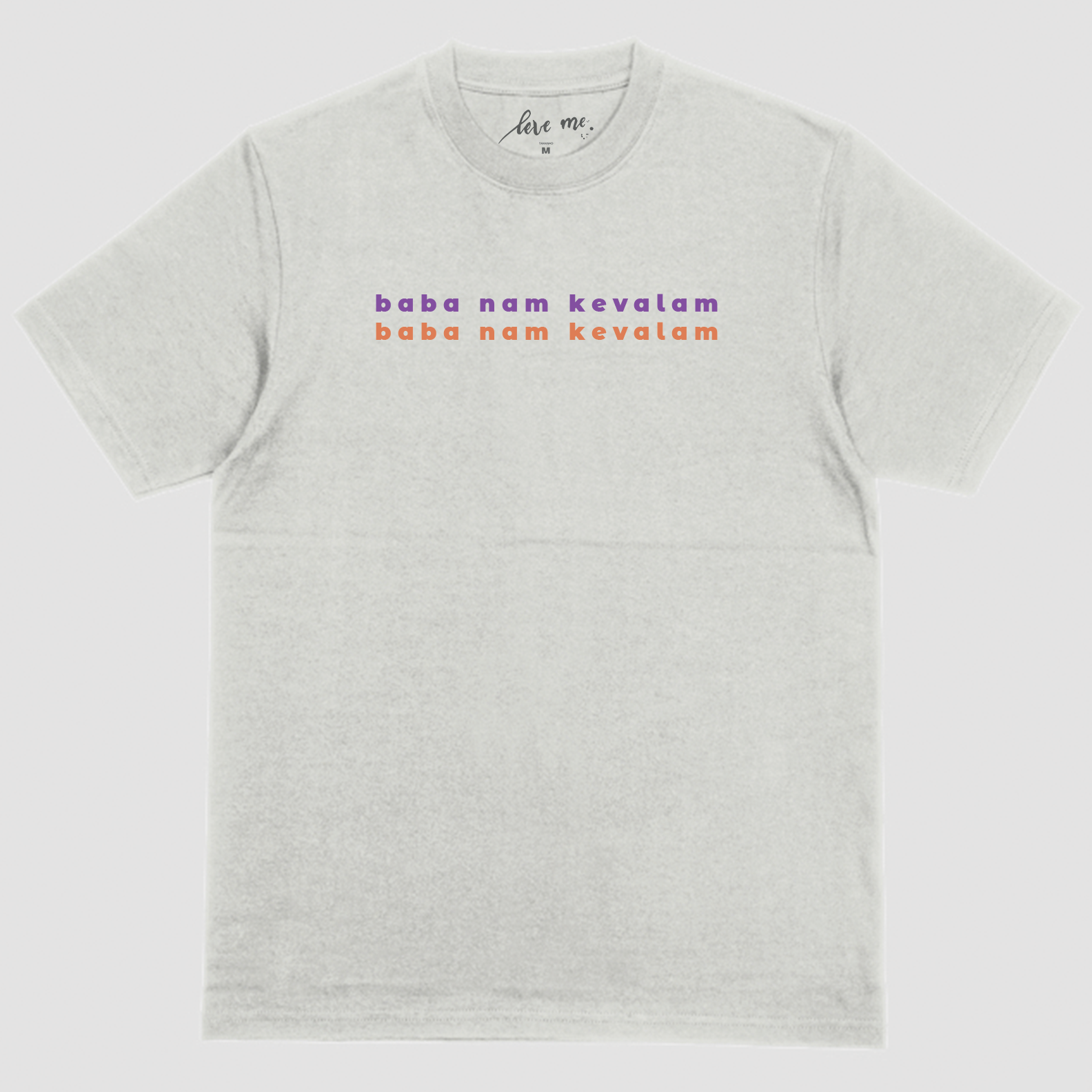 Camiseta Baba Nam Kevalam - Frente